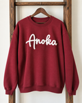 Anoka Tornadoes Fuzzy Crewneck