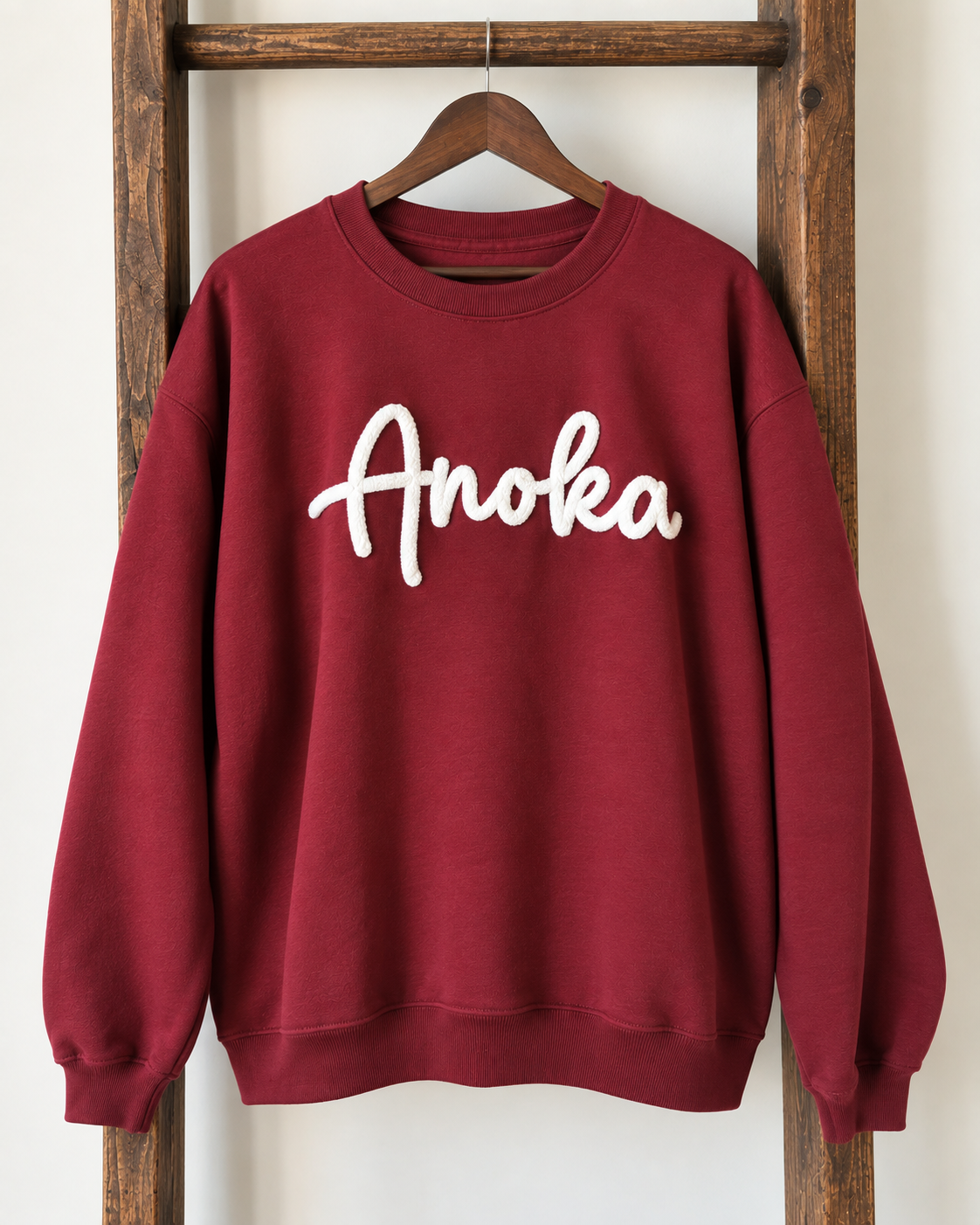 Anoka Tornadoes Fuzzy Crewneck