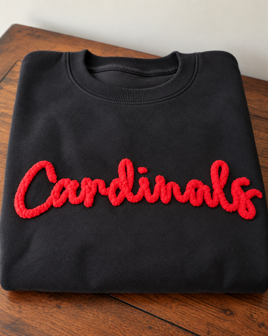 Coon Rapids Cardinals Fuzzy Crewneck
