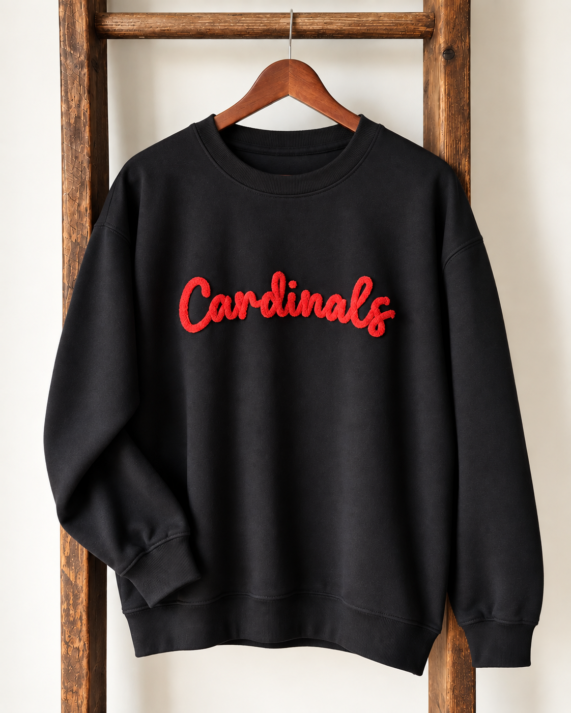 Coon Rapids Cardinals Fuzzy Crewneck