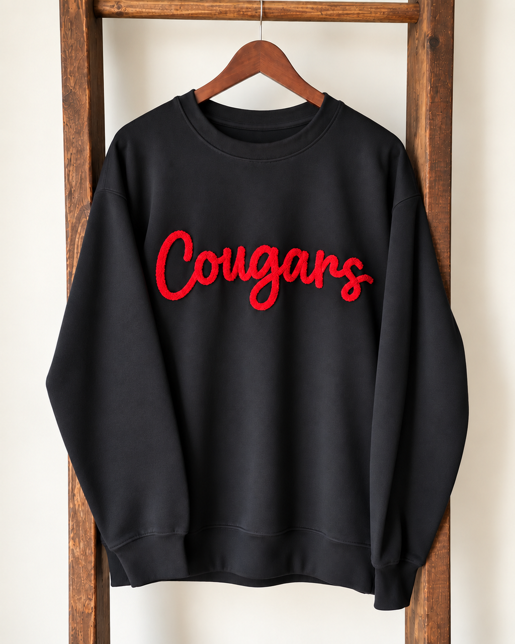 Centennial Cougars Fuzzy Crewneck