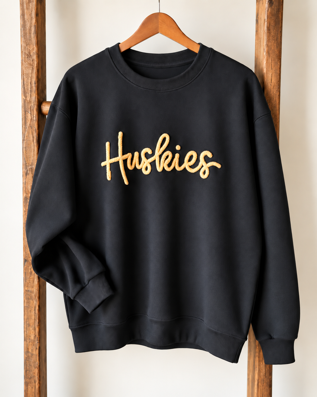 Andover Huskies Fuzzy Crewneck