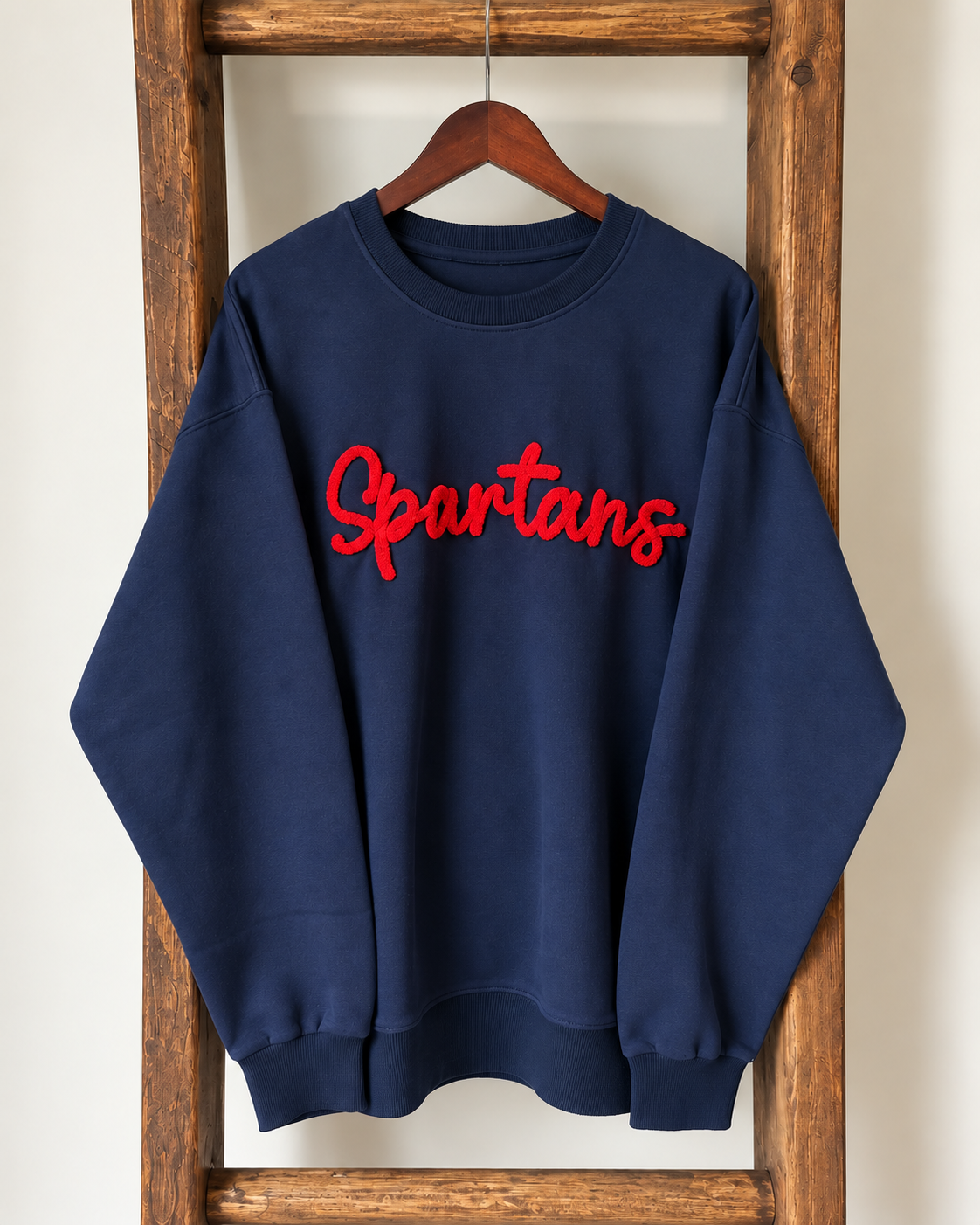 Orono Spartans Fuzzy Crewneck