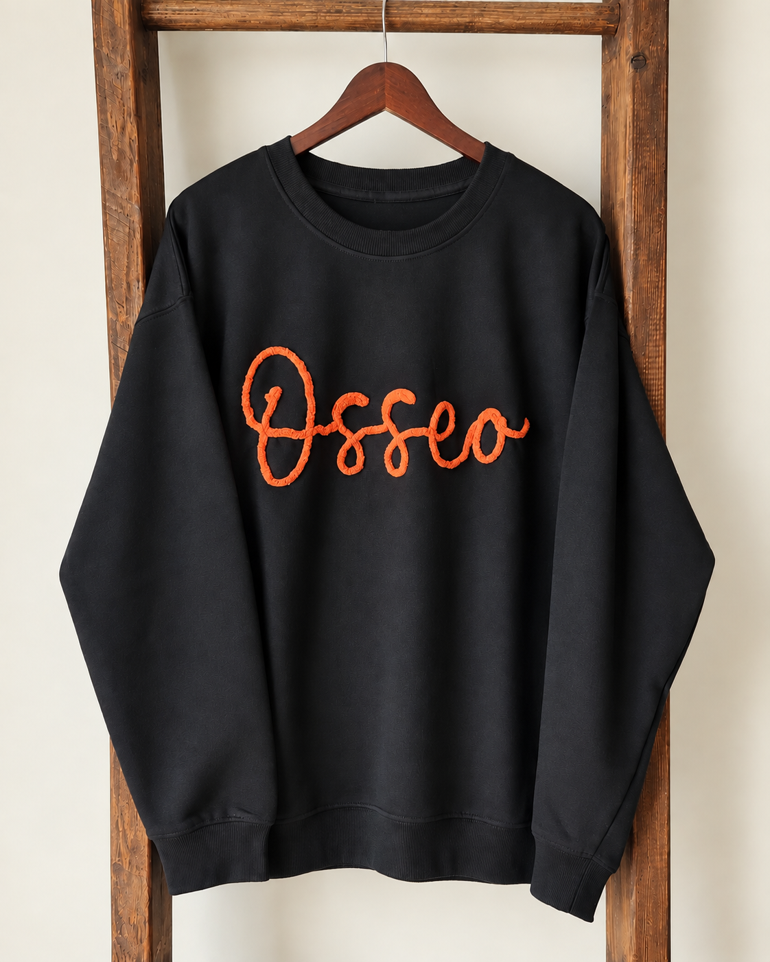 Osseo Orioles Fuzzy Crewneck